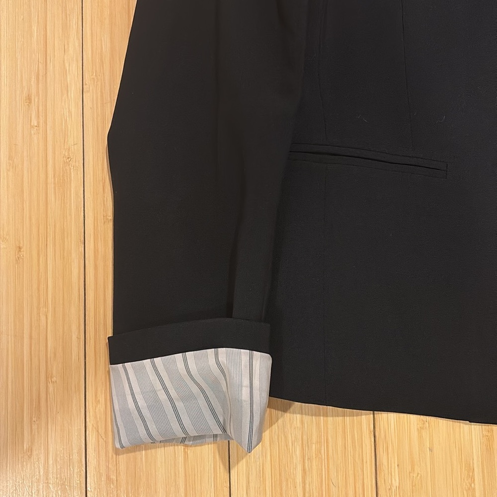 Theory | Size 8 | Wool Open Front Blazer - image 4